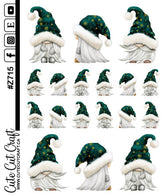 Winter Green Gnomes